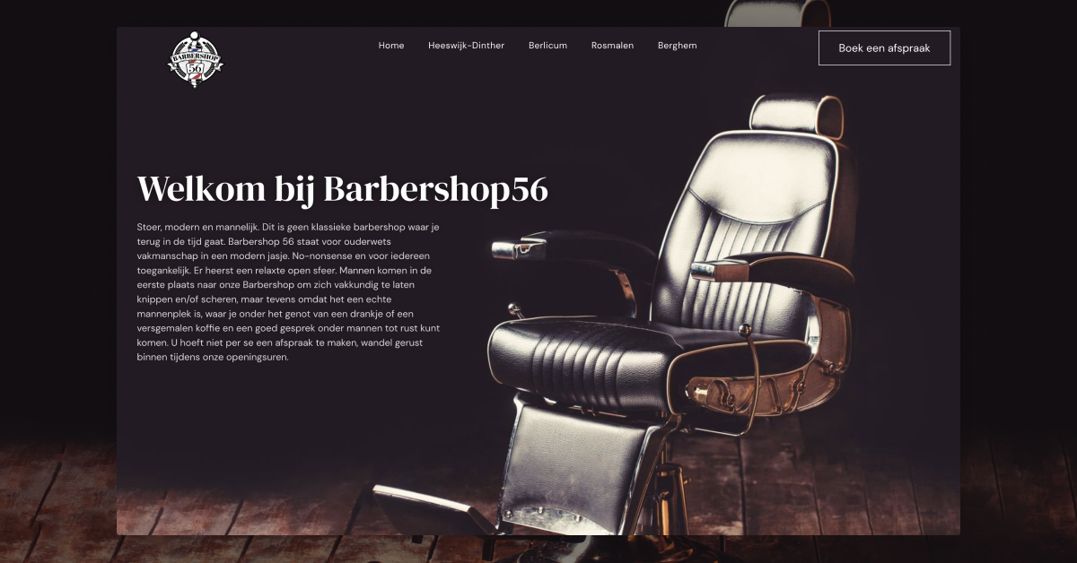 Barbershop56 | Heeswijk-Dinther, Rosmalen, Berlicum, Berghem